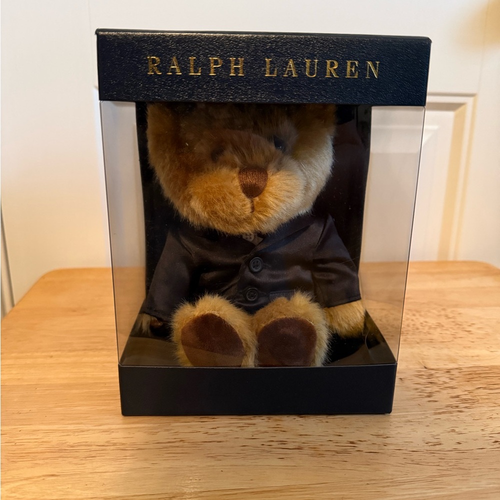 Ralph Lauren Teddy Bear in Black and Brown